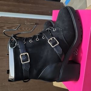 Buckled Heeled Booties